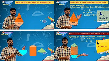 Mensuration - Exercise 10.2 1 & 2 Problems