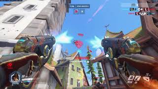 Overwatch 12 21 2017 QP 15 4 Tracer  Eichenwalde attack win  #1357