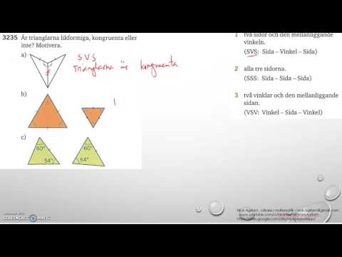 Matematik 5000 Ma 2bKapitel 3GeometriKongruens3235