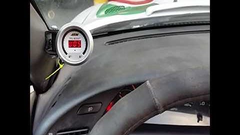 AEM turbo boost controller gauge