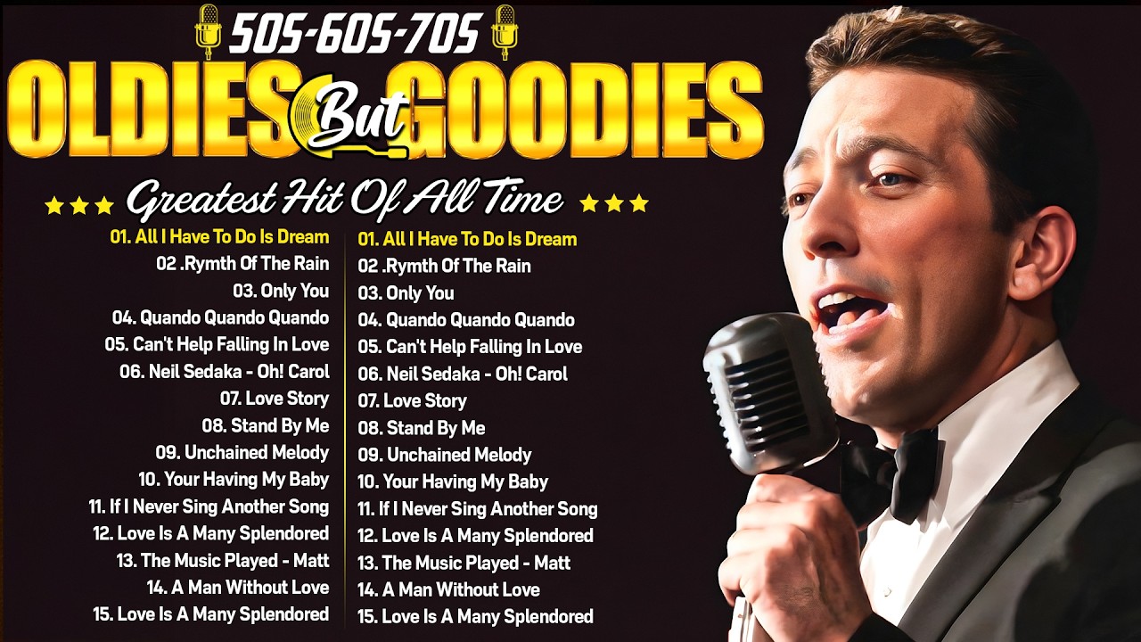 Tom Jones, Engelbert, Elvis, Sinatra, Paul Anka, Carpenters - Golden Oldies 50s 60s 70s Love Songs