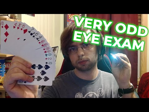 ASMR | Very Odd Unpredictable Eye Exam