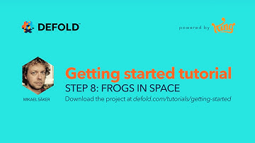 Defold Getting Started Tutorial Step 8 – Frogs in space