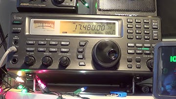 HM01 Cuban number station 17480 Khz Shortwave