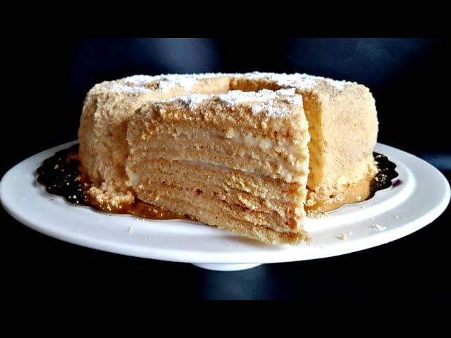 Gateau Napoleon Ou Gateau Russe حلوة النابولييو الكيكه الروسيه Youtube