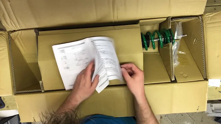 Tein Flex Z Coilovers - Unboxing