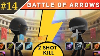 2 Shot Kill | Stickman Archer | Battle Of Arrows #14 screenshot 2