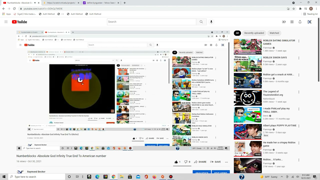 Numberblocks -Absolute God Infinity True End To Compact number