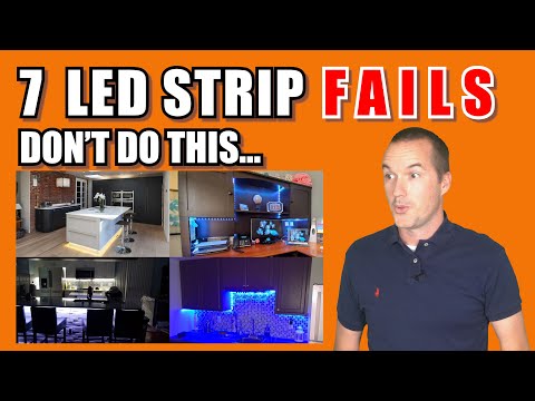 7 Common LED Strip FAILS and How To Avoid