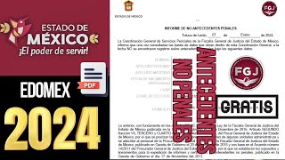 Sacar constancia de Antecedentes No penales 2024 FACIL Y SENCILLO (Paso a paso)
