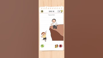 Save him! brain test all star IQ level 152 solutions