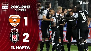 Adanaspor (1-2) Beşiktaş | MAÇ ÖZETİ | 11. Hafta - 2016/2017