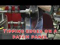 Scout Restoration Series: Tipping edges on patch panel