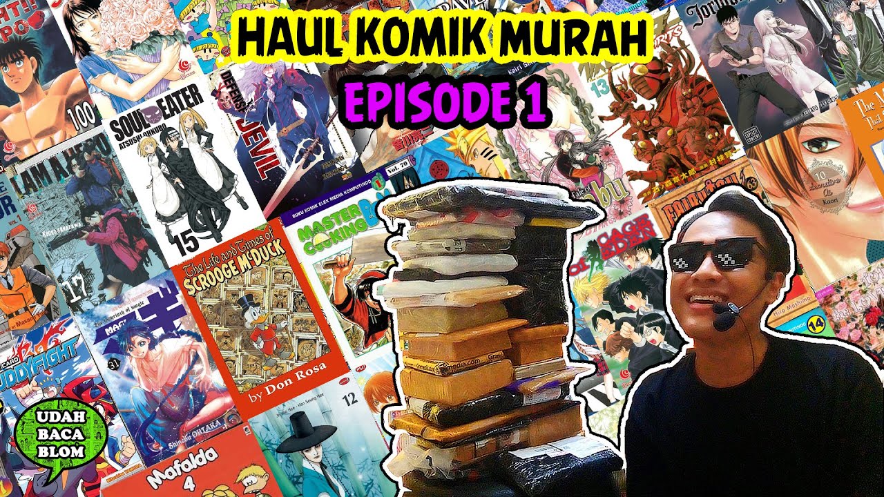 Haul / Unboxing Komik Murah (Episode 1)