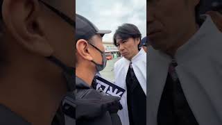 完全に目がいってる危険な奴!差別共産団体しばき隊に暴行を受けました!