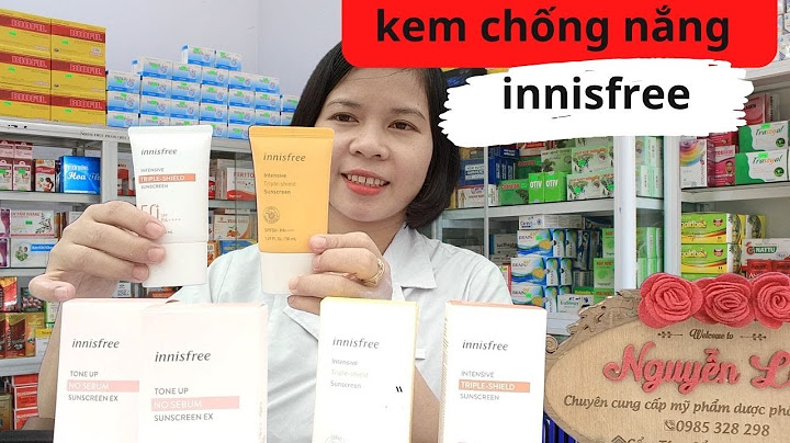 So sánh kem chống nắng innisfree