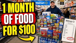 This $100/Month Grocery List Makes You More Prepared Than 95% of People