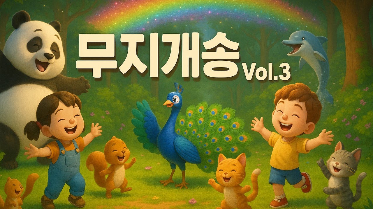 무지개송 Vol.3 신나는 동요모음 | Rainbow Kids Song Vol.3