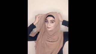 Simple & Elegant Hijab Tutorial in 3 minutes screenshot 5