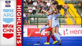 Argentina V China Week 11 Womens Fih Pro League Highlights