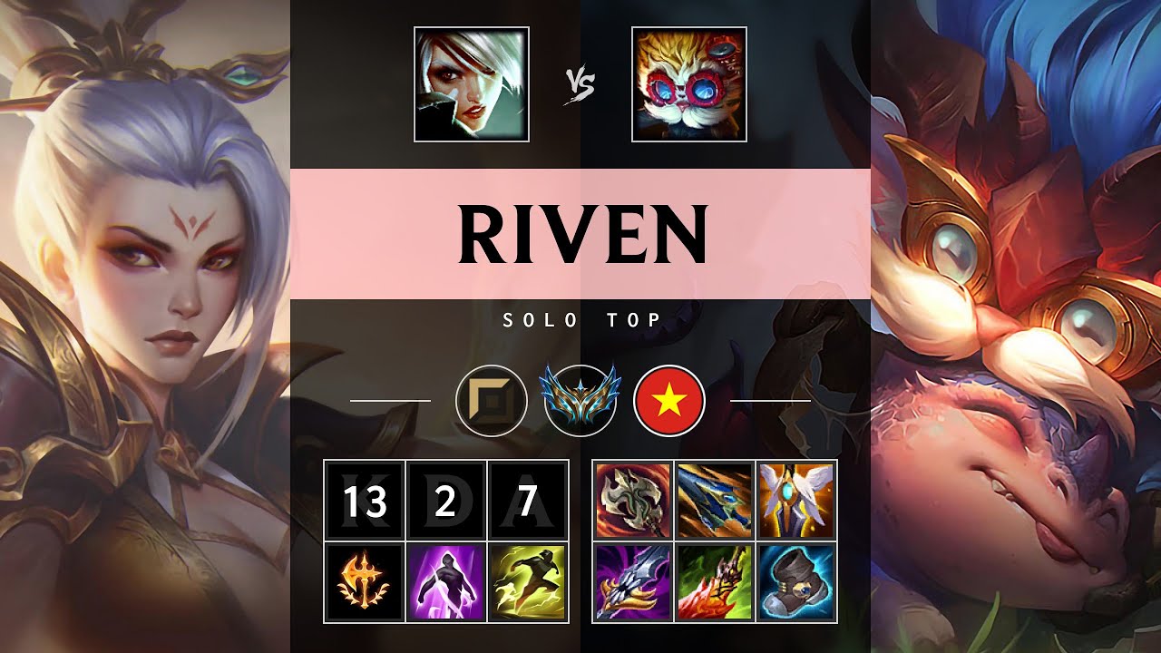 Riven Top vs Heimerdinger - VN Challenger Patch 25.07