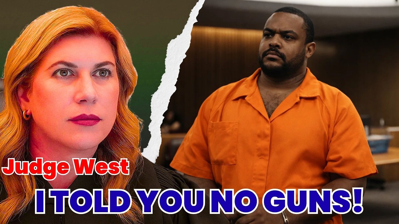 He Was Told NO GUNS... He Didn't Listen. 🔫 Watch Judge West's Reaction.