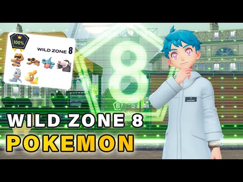 How to find All Pokemon in Wild Zone 8 ► Pokemon Legends ZA