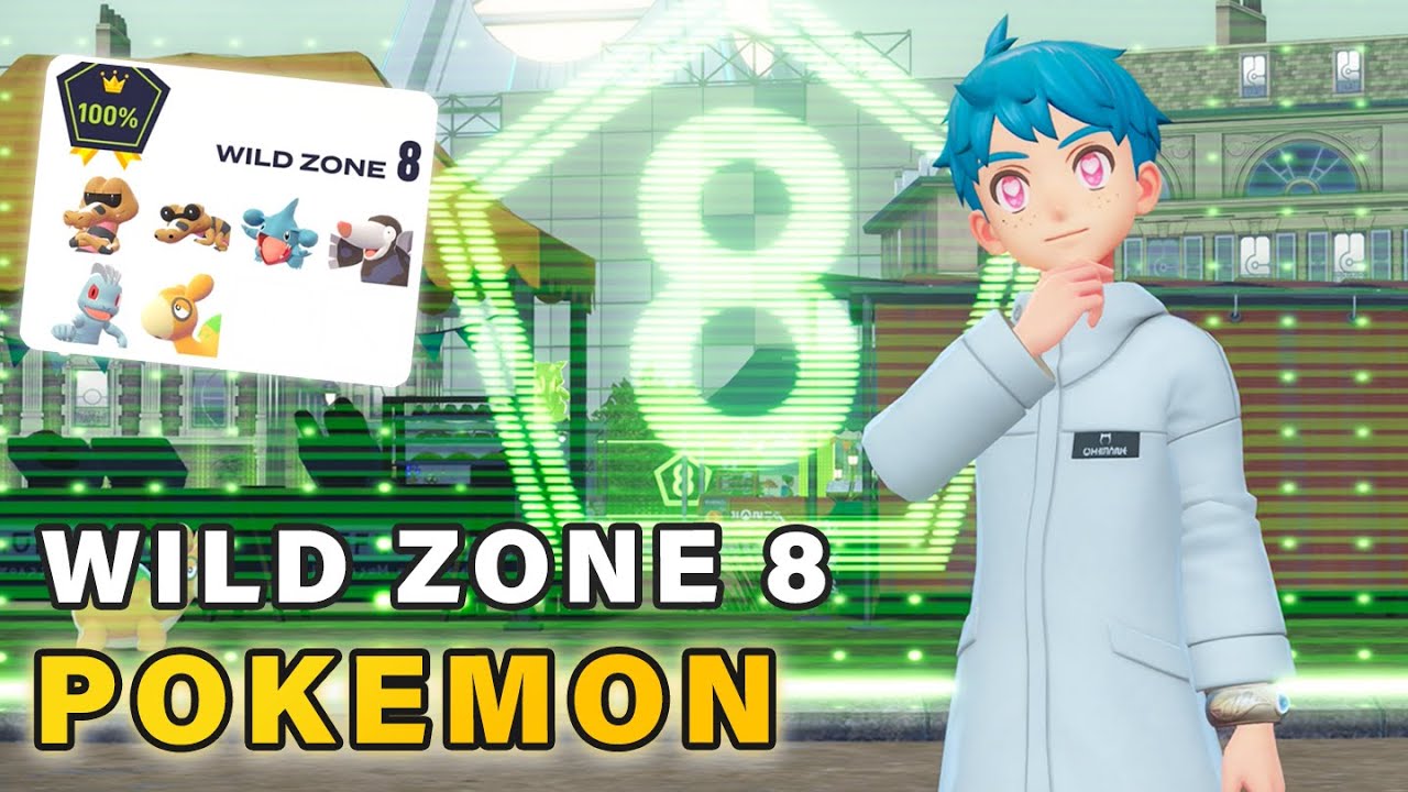 Как найти всех покемонов в Дикой Зоне 8 ► Pokemon Legends ZA