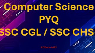❤🔥SSC CGL/SSC CHSL Computer 50 MCQ Previous Year Questions| Important Question Answer |@KDTech-kd92