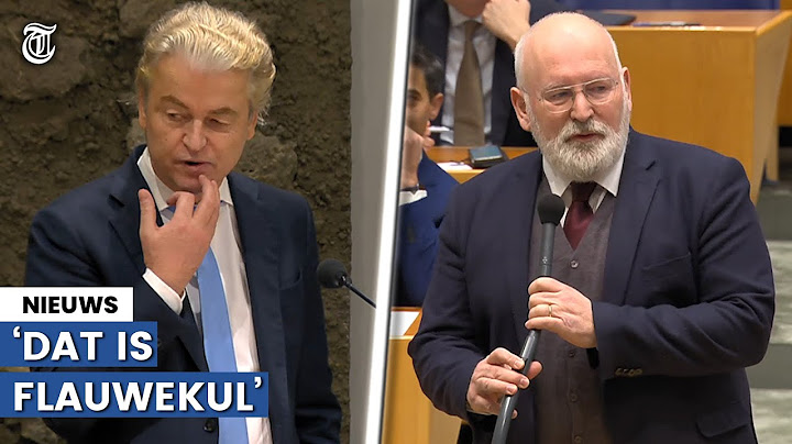 Timmermans haalt uit naar PVV-fractie: ‘Gru-Wilders met 36 minions’