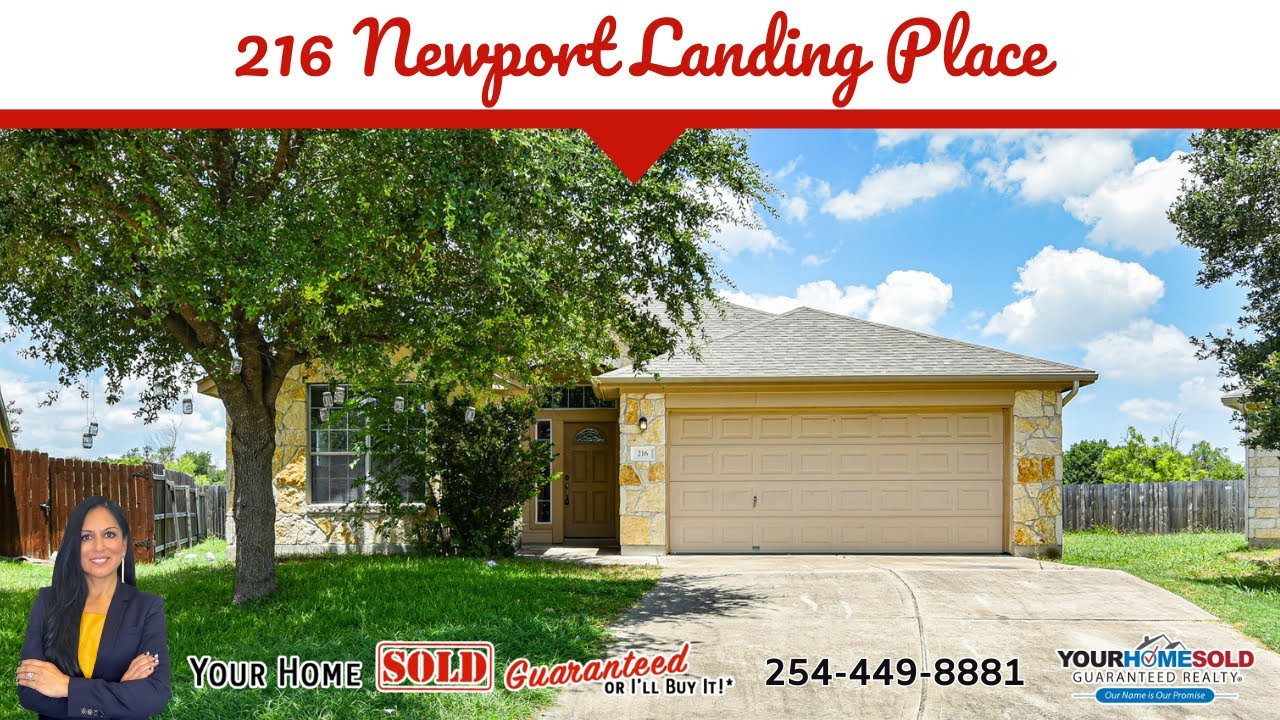 216 Newport Landing Place, Round Rock, TX 78665 - Your Home Sold Guaranteed Realty 254.449.8881