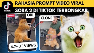 🔥BONGKAR PROMPT VIDEO AI VIRAL TIKTOK SORA 2  (Kucing Gym) | Sora 2 GRATIS Tanpa Invite Code screenshot 3