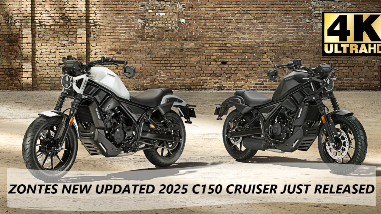 ZONTES 150 cc NEW UPDATED CRUISER MOTORBIKE 2025