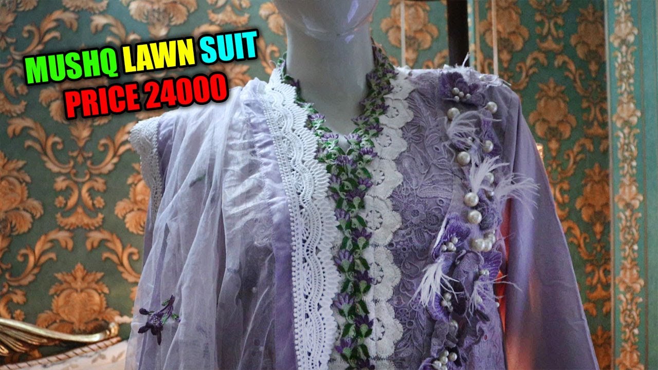 Mushq Luxury Collection 2021 - Stitched Lawn Collection 2021 - Maria B Sara Clothes