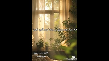 "اللَّهُ لَطِيفٌ بِعِبَادِهِ"من سورة الشورى القارئ محمود هارون