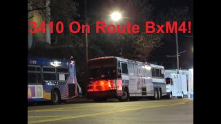 NeoplanDude | MTA Bus Company 2007 MCI D4500CL #3410 On Route BxM4, To Midtown!