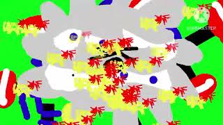 Karina splaat and friends show fight cloud Green screen