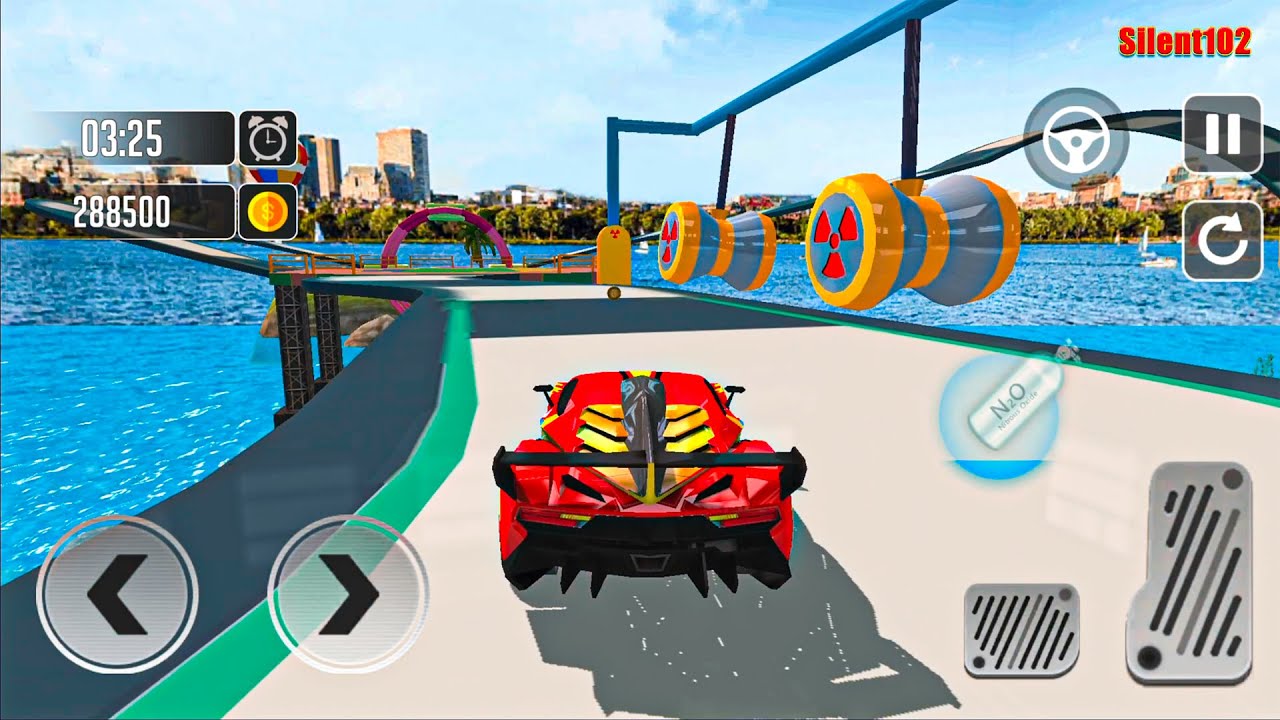 Mega Ramps Car Stunt Game: Ultimate Races -  Impossible Car Tracks Racing #3 - Android Gameplay