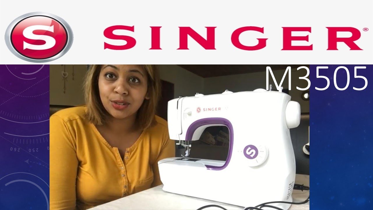 Review Singer M3505 (setup & functions) - YouTube