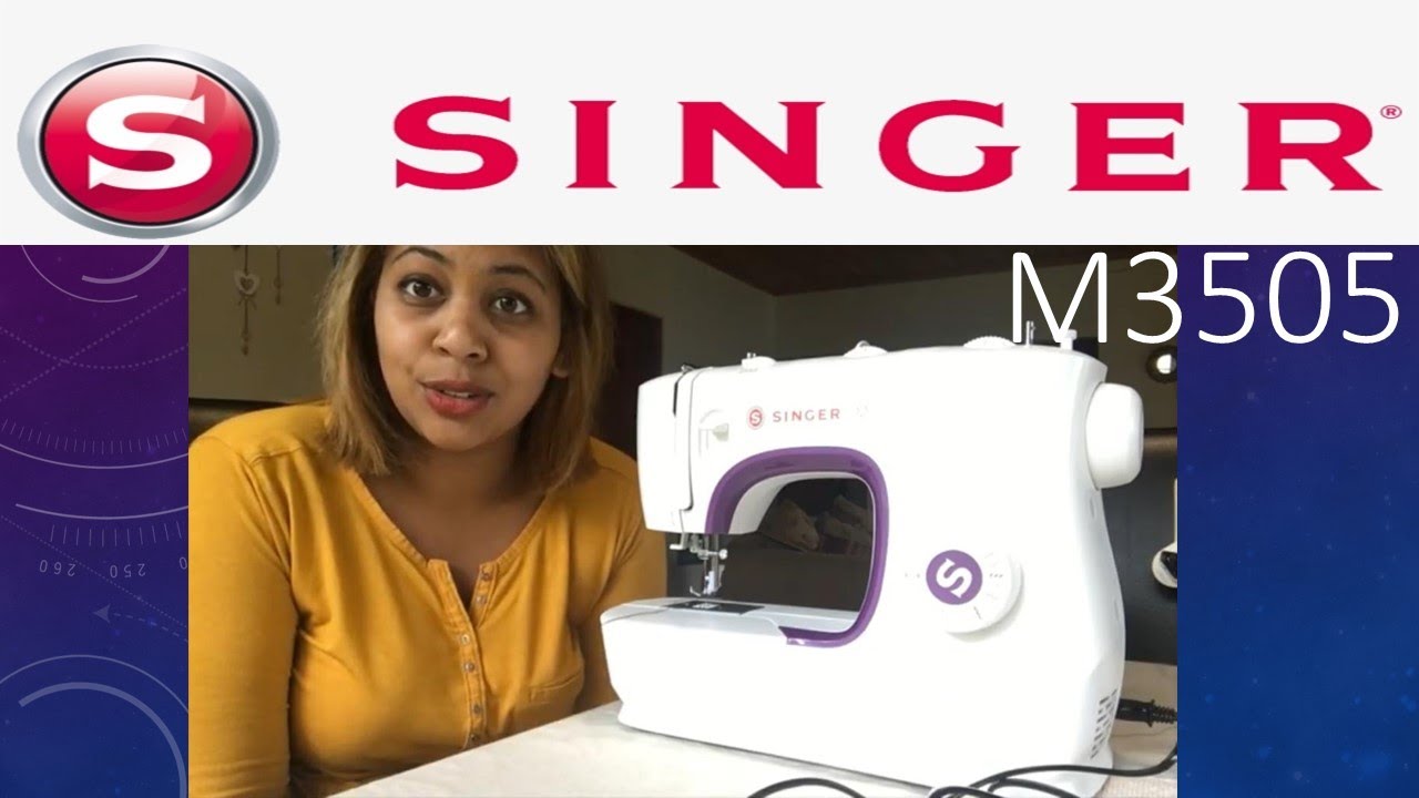 M3505 Singer sewing machine Demo 