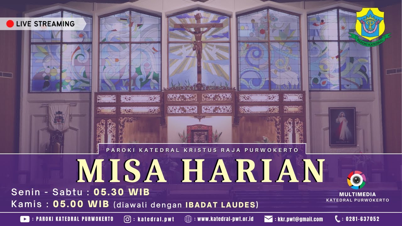 Misa PW Beato Dionisius dan Redemptus, Martir Indonesia - Rabu, 1 Desember 2021 - 05.30 WIB