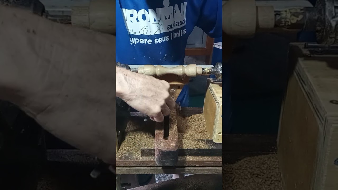 Depois de muito trabalho estreando o torno ✅