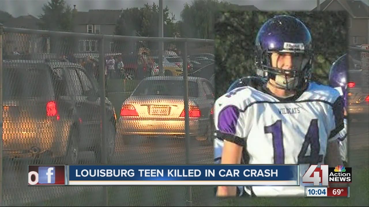Louisburg teen dies in car crash YouTube