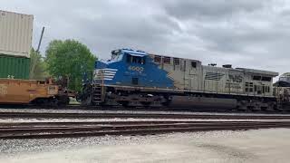 Mixed and Stack trains in Peru Indiana ft. NS 4000