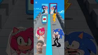 Perfect Puzzle Run Day 100 Challenge: Sonic vs. Amy Rose #SonicTheHedgehog#Sonic #shortsfeed