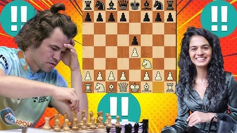 Crazy Tania Sachdev vs Magnus Carlsen 19