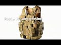 Yakeda Classic Tactical Plate Carrier | Timeless Design MOLLE Vest for Airsoft Collectors