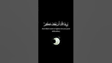 والله يريد أن يتوب عليكم ✨ سورة النساء ✨طارق محمد ✨ كروما قرآن شاشة سوداء black ground 🖤 #quran