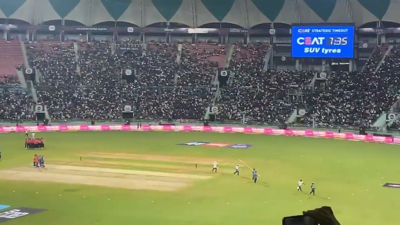 Ekana Stadium's First IPL Match: Lucknow vs Delhi | April 1, 2023 - Shot in iPhone 📱