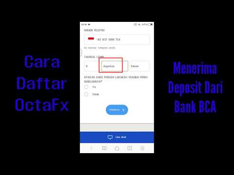 Cara Daftar OctaFx